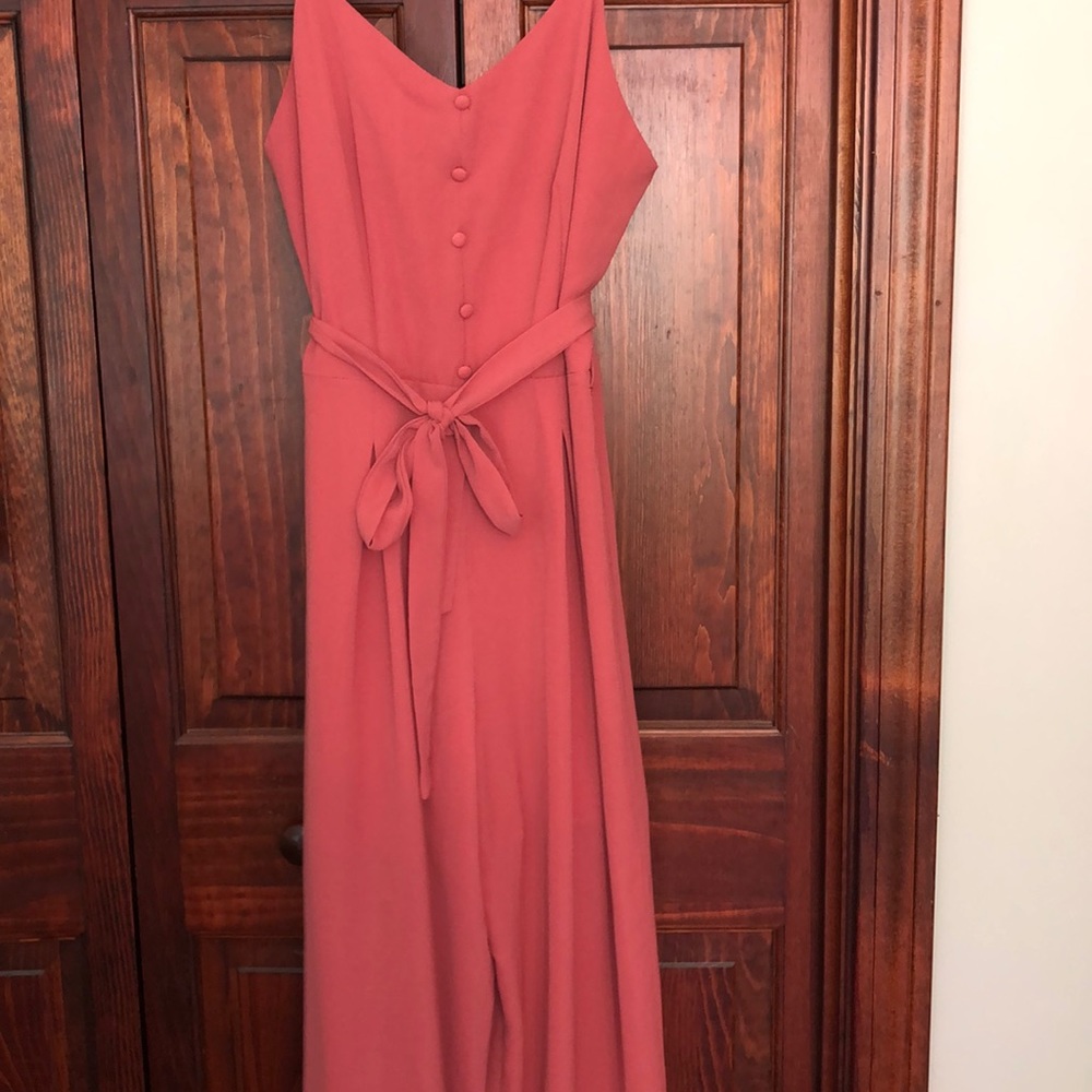 Size small women’s pink pant suit